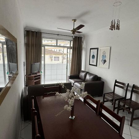Apartamento Uma Quadra Da Praia Das Asturias Guaruja Bagian luar foto
