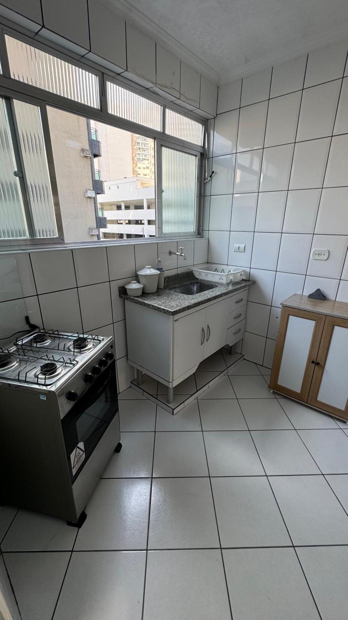 Apartamento Uma Quadra Da Praia Das Asturias Guaruja Bagian luar foto