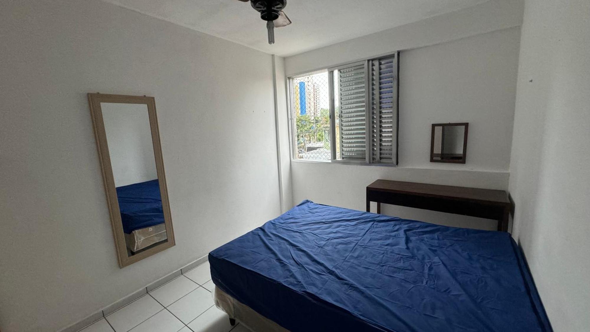 Apartamento Uma Quadra Da Praia Das Asturias Guaruja Bagian luar foto