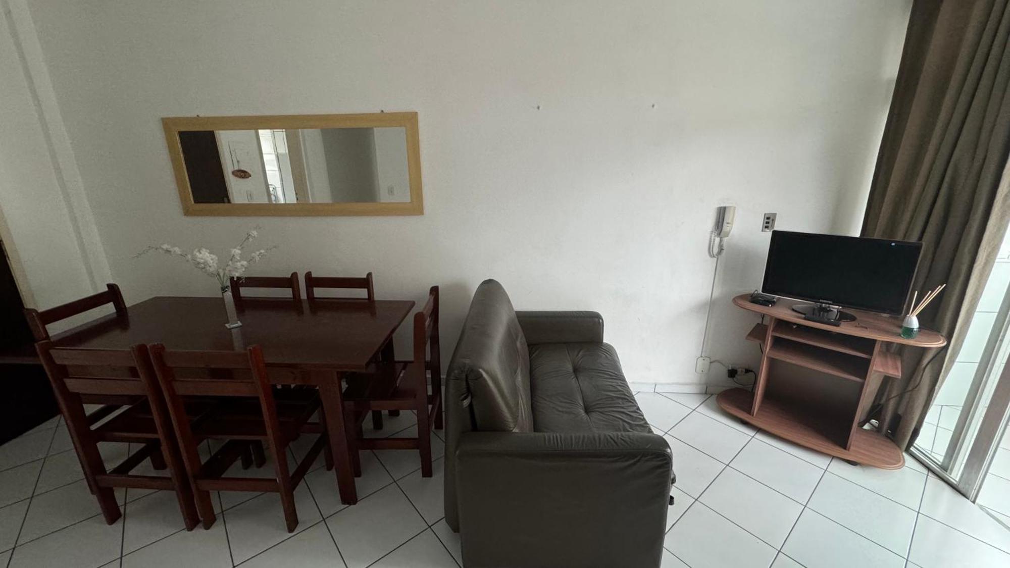 Apartamento Uma Quadra Da Praia Das Asturias Guaruja Bagian luar foto