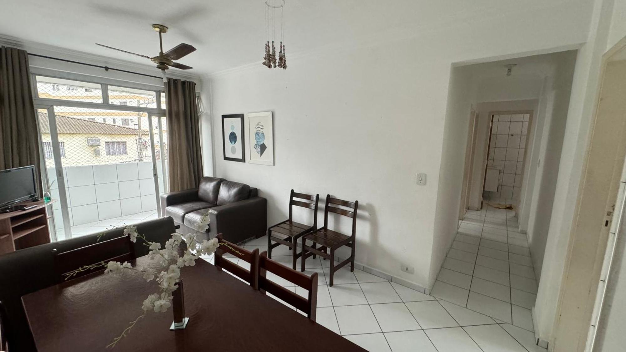 Apartamento Uma Quadra Da Praia Das Asturias Guaruja Bagian luar foto